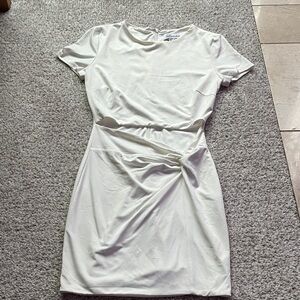 Elegant White Mini Dress